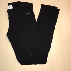 PINK VS black full length leggings